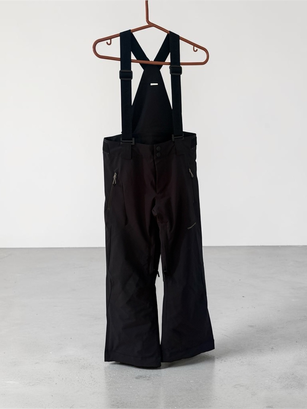Obermeyer Black Boys/Teen Ski Bib Pants with removable Suspenders